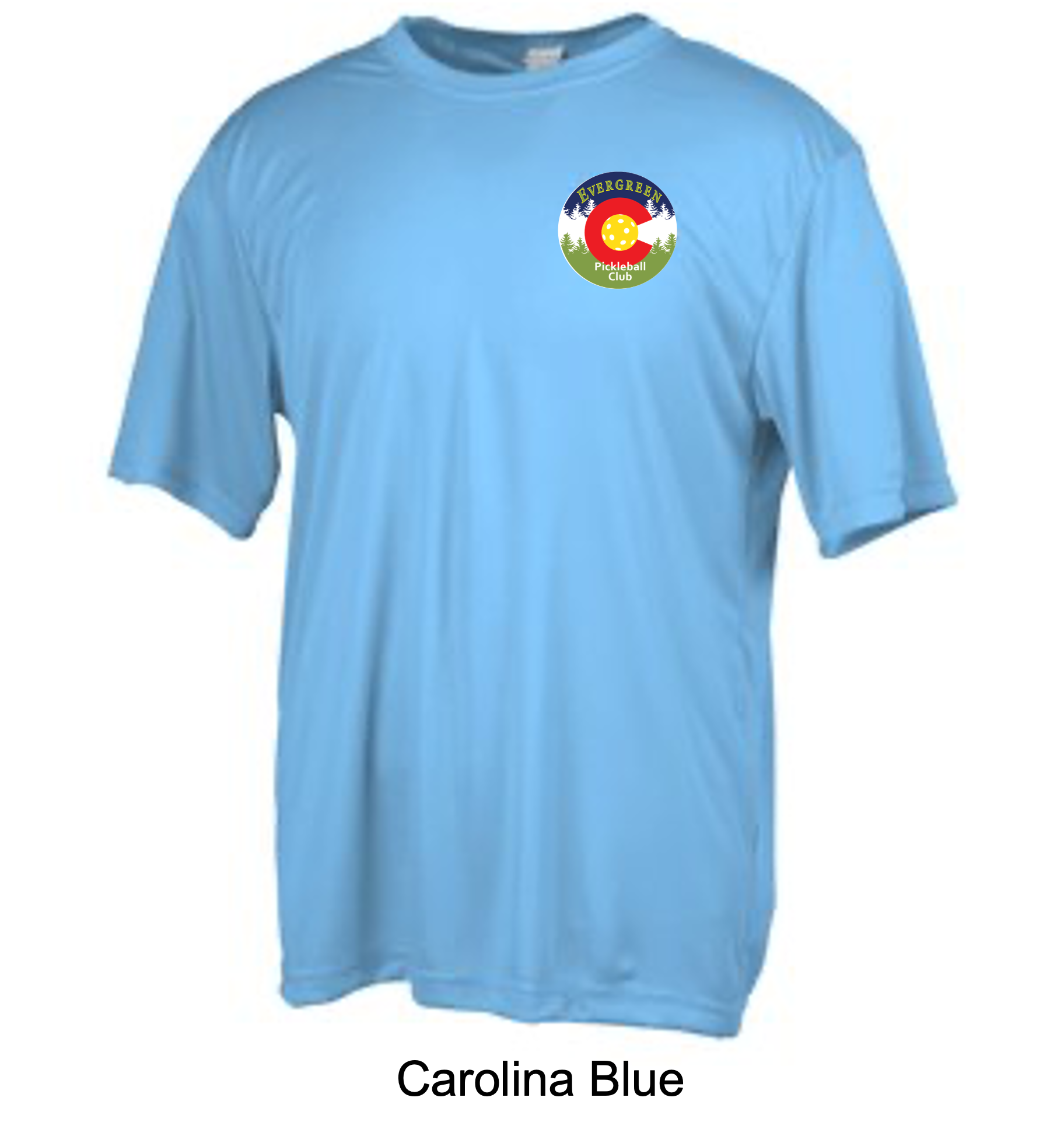 Men's Sport-Tek® Performance T-Shirt — Evergreen Pickleball Club